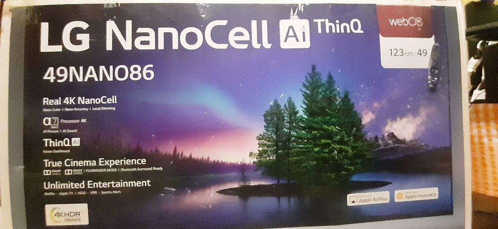 Телевизор  LG Nanocell Al 50 дюйм