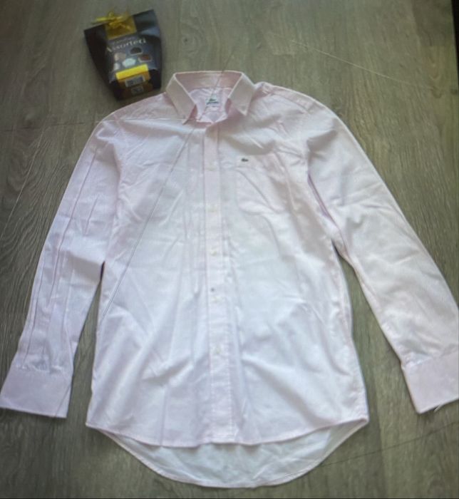 Lacoste Regular Fit meska koszula z dlugimi rekawami,rozmiar 49