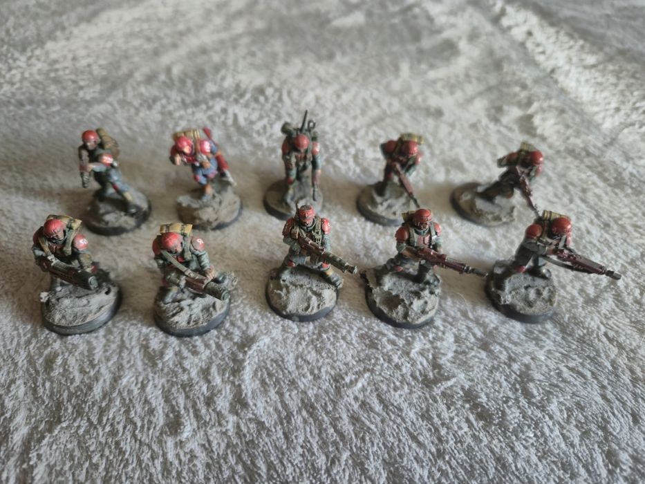 Warhammer 40k Astra Militarum Cadian Shock Troops 3

Troops 1
Troops 1
Troops 1
