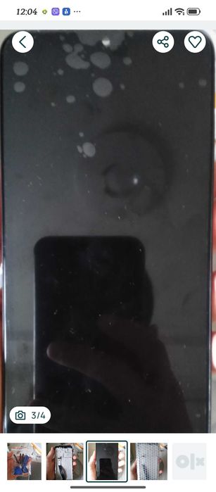 Продам дисплей редми 9 LCD с рамкой