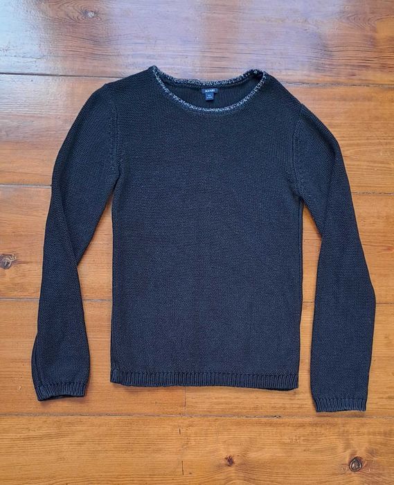 Camisola malha preta Kiabi 12 anos