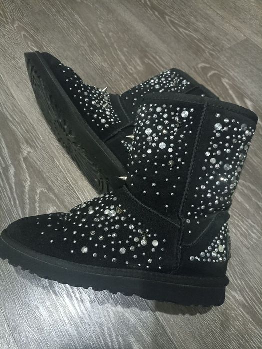 Уггі натуральний замш, утеплені, 38-38.5р