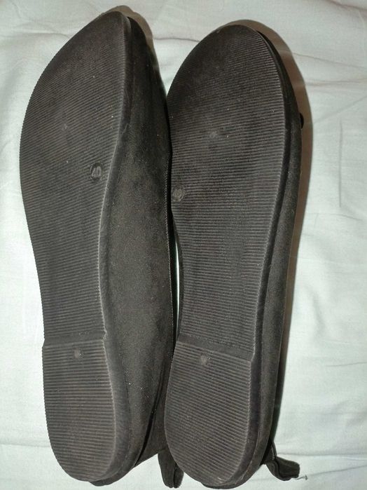 Czarne baleriny 40