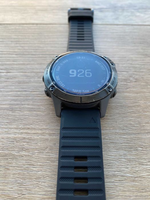 Garmin Fenix 6 Pro Solar | Карти, NFC | Відмінний стан | Гарантія