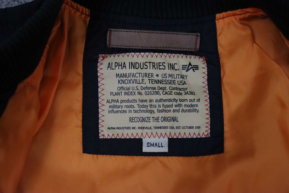 Alpha Industries damska kurtka bomber rozmiar S