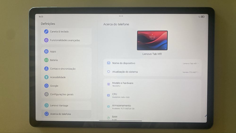 Tablet Lenovo M11