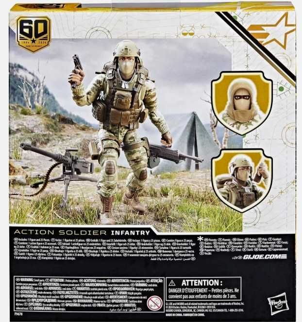 GI Joe GIJOE Classified Action Soldier Infantry (Deluxe) (NOVO SELADO)