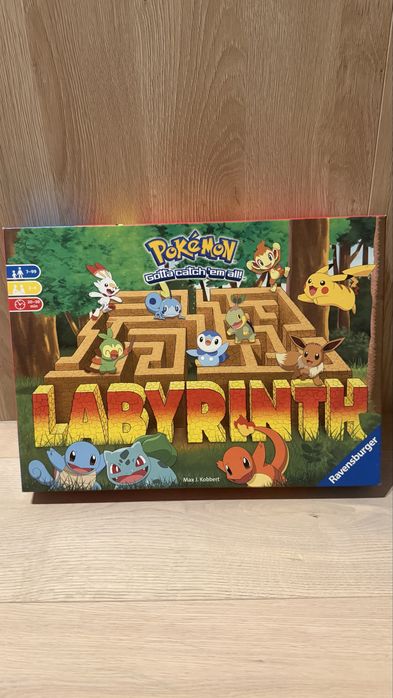 Labirynt Pokemon, gra planszowa Ravensburger