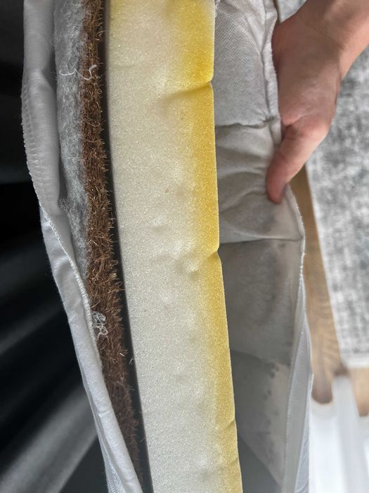 Materac do łóżeczka 120x60 z gryką i kokosem, 9cm