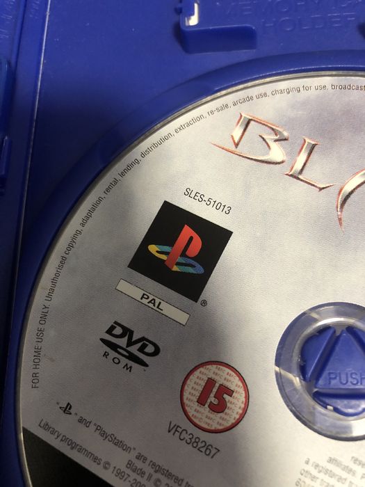 Blade II na PS2 i PS3 PlayStation Unikat