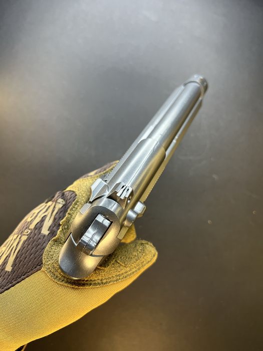 Іграшковий пістолет Beretta M9A3 V22 сріблясто-сірий 6 мм пружинний