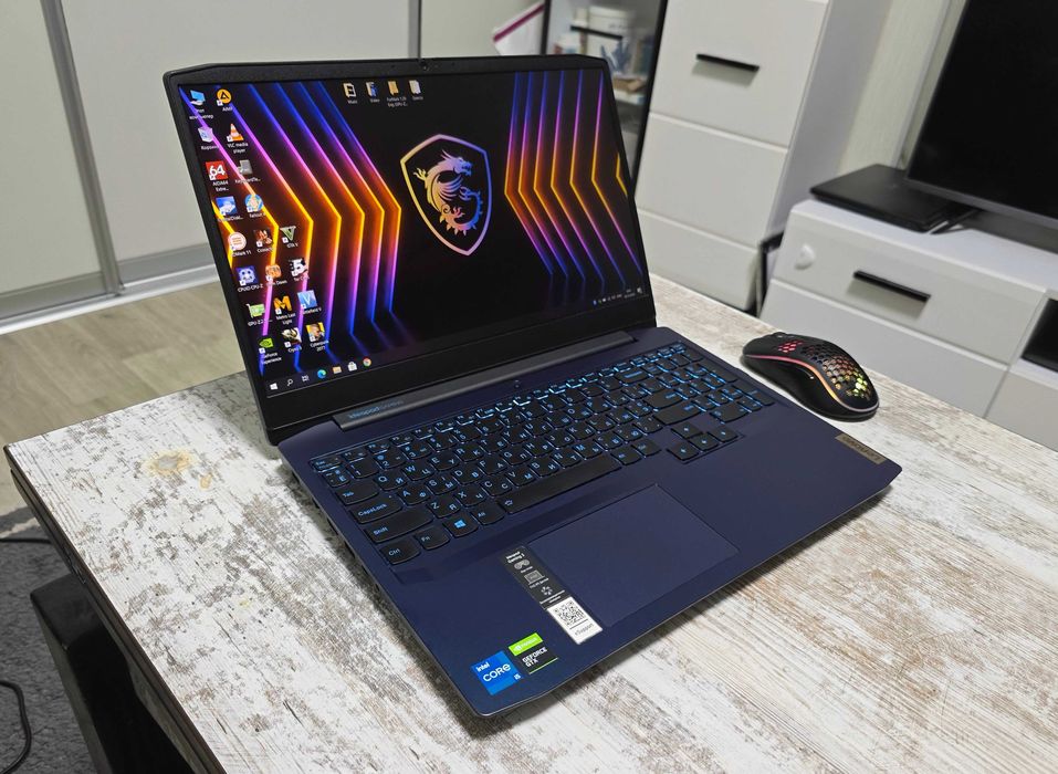2023г. Lenovo Gaming (Nvidia GTX 1650/Core i5 10-Gen/16GB/SSD 512GB)