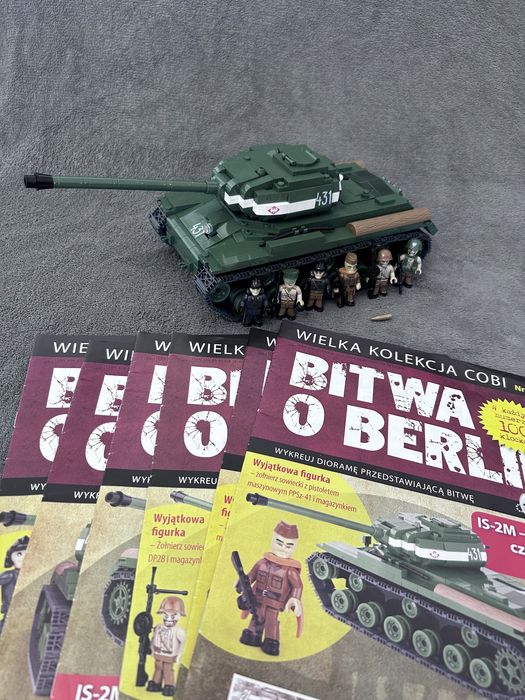 Klocki cobi czołg IS-2M Bitwa o Berlin cobi203