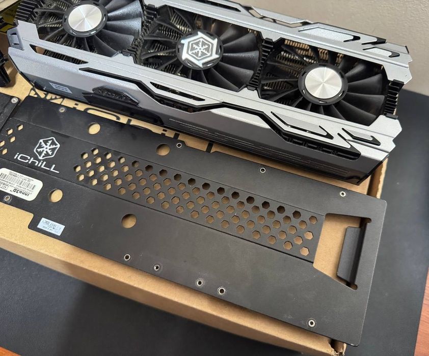 Охолодження відеокарти INNO3D GTX1070