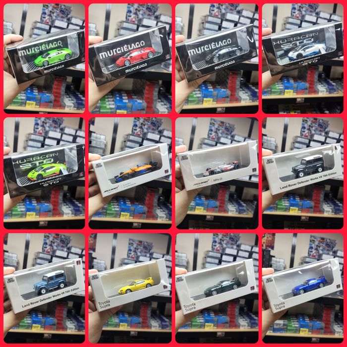 ЗНИЖКИ!!! Моделі LCD Models Lamborghini, Toyota Supra в мамштабі  1:64