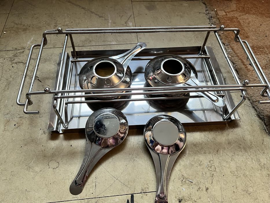 Zestaw Grill z płytą kamienną