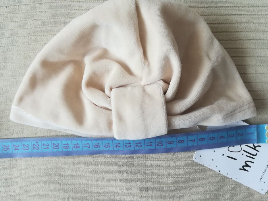 Czapeczka dziewczęca I love milk r.98/104