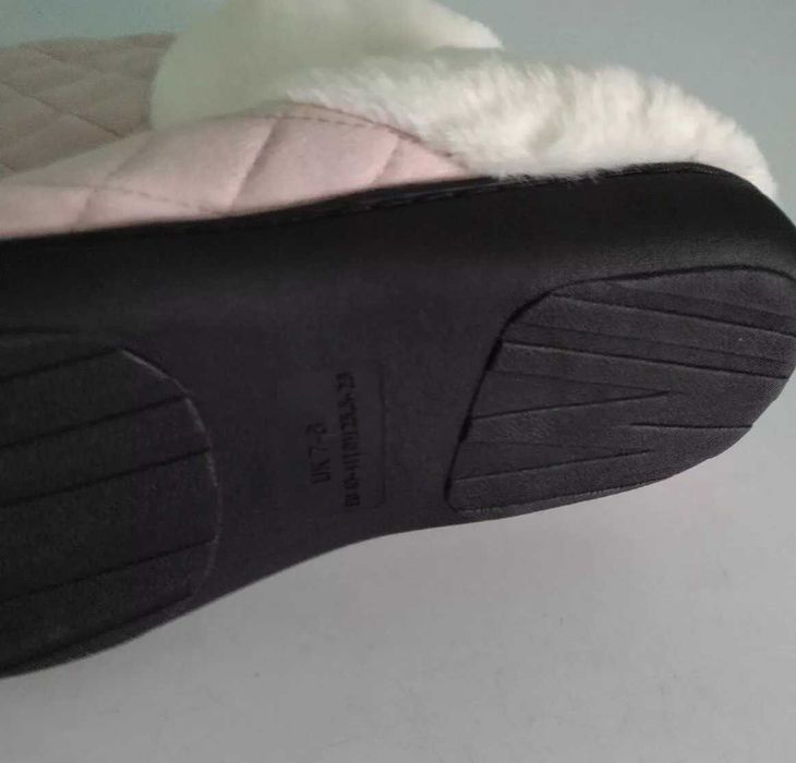 Теплые тапочки с эффектом памяти унисекс серые и розовые р.40-41,27см.