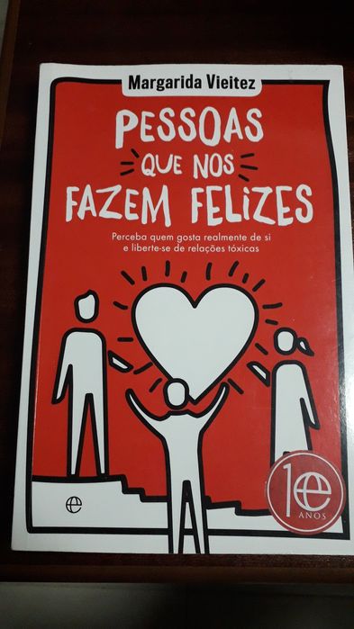 Livro "Pessoas que nos fazem felizes" Margarida Vieitiez