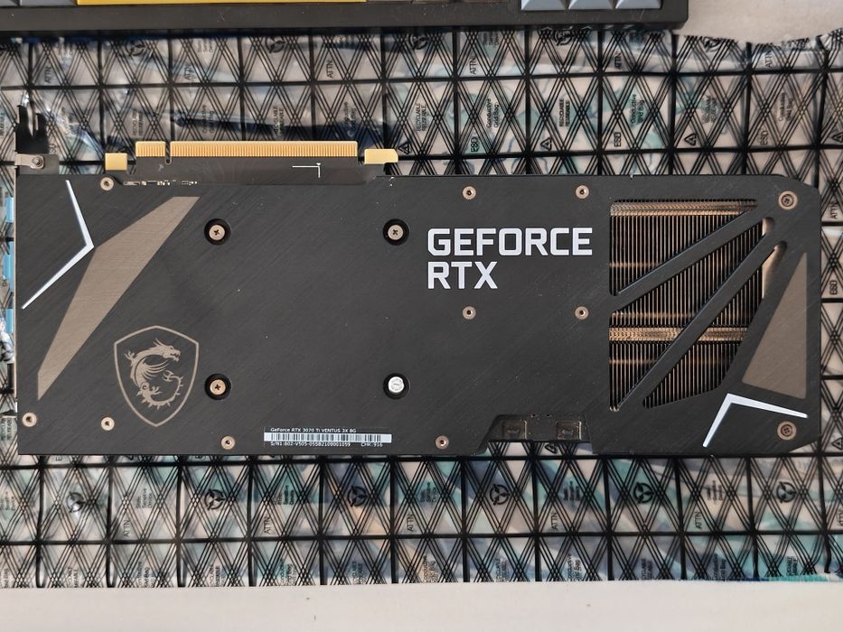 NVidia RTX 3070ti MSI Ventus 3x 8GB