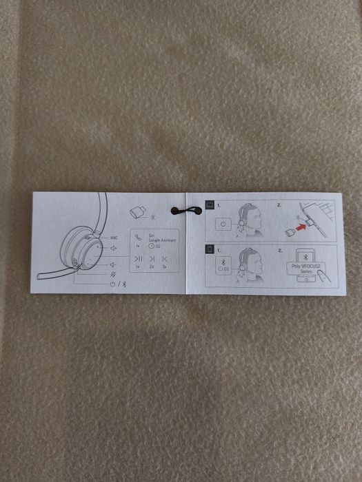 Phones Poly Voyager Focus 2 UC Certicado Microsoft Teams