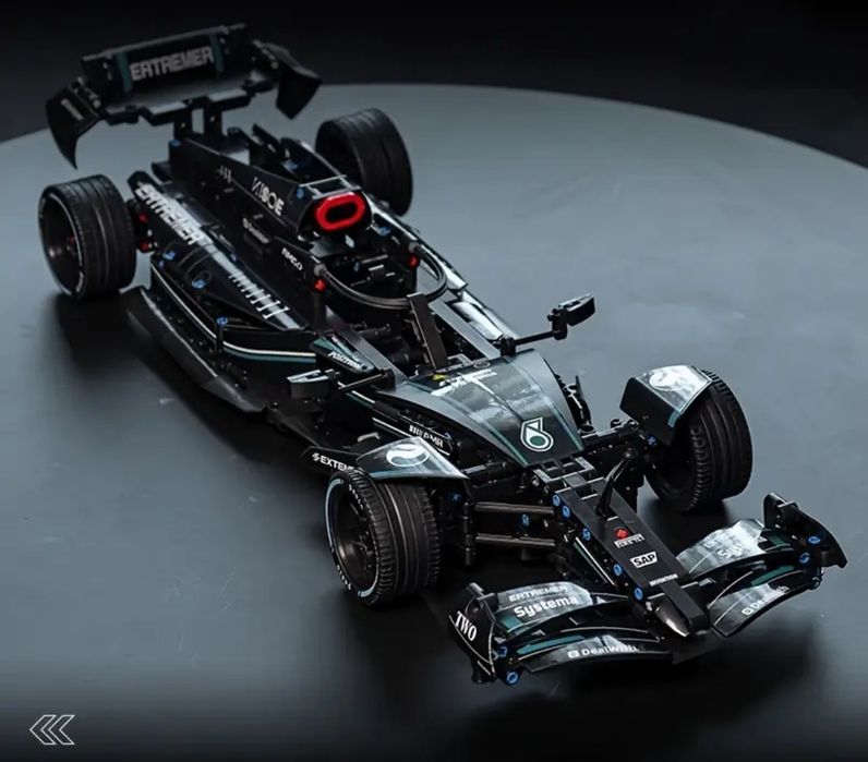 Конструктор Formula F1 AMG 52см Mercedes Benz 1020 блоков Lego Коробка