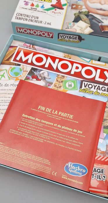 Nowa gra Monopoly Voyage po francusku