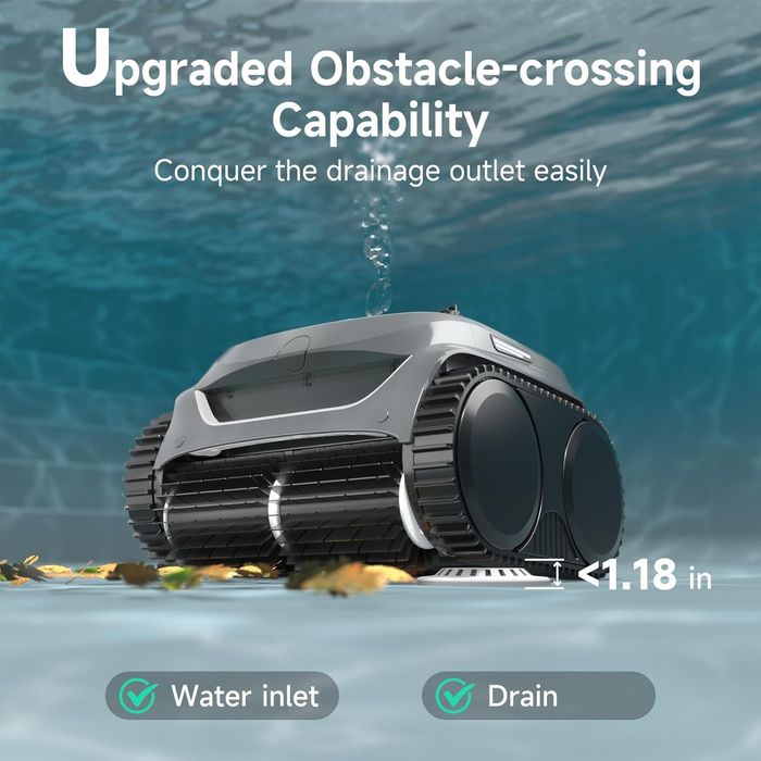 Robô Aspirador de Piscina WYBOT C2 (S/ Fio) – Modelo 2026 NOVO