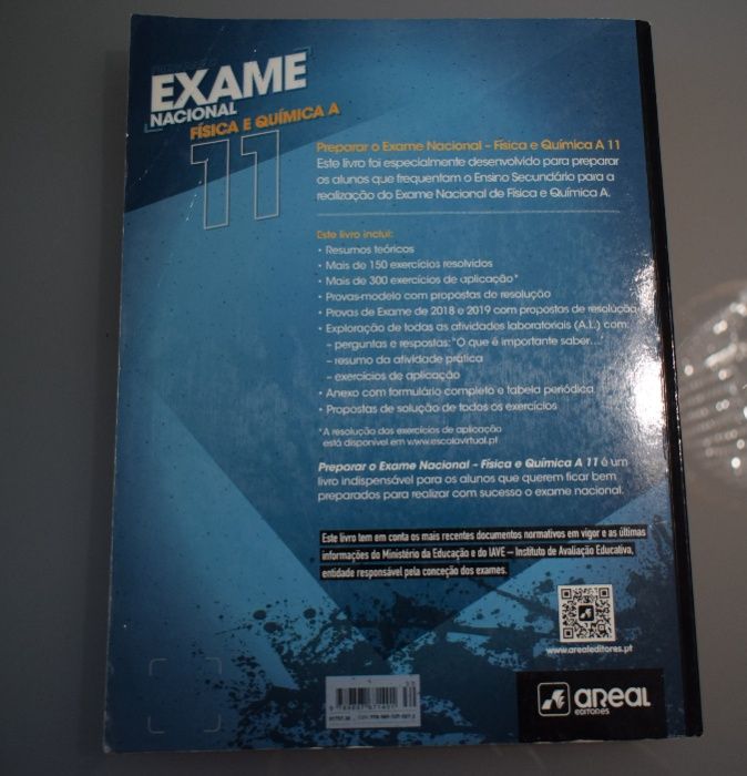 Preparar o Exame Nacional Física e Química A 11, Areal