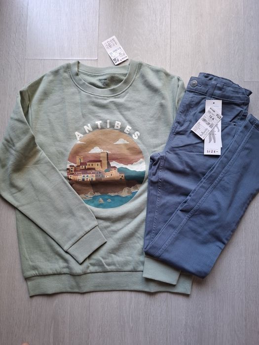 Conjunto camisola Calças kiabi 12 anos NOVO