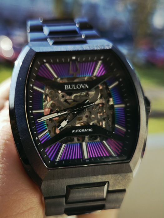 Bulova Maquina 2 98A320 Automat – gwarancja, Ideał, full set !!Zamiana!  MEGA Cena tylko do Niedzieli !!!