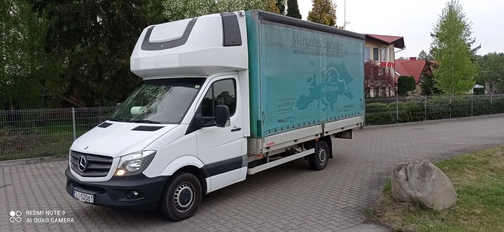 Mercedes-Benz Sprinter  Mercedes Sprinter 316 CDI 2018r. 10ep Klima Webasto