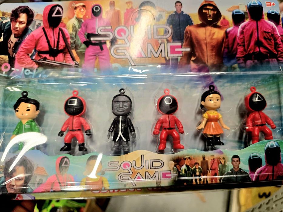 Super zestaw figurek figurki z serii Squid Game nowe