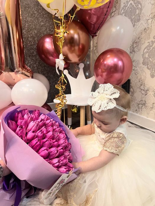 Платье на годик