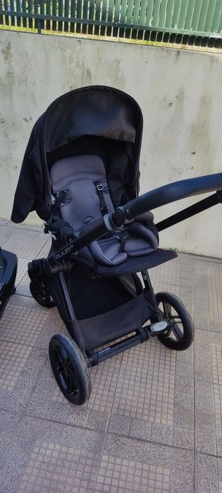Conjunto carrinho + ovo isofix marca Jané