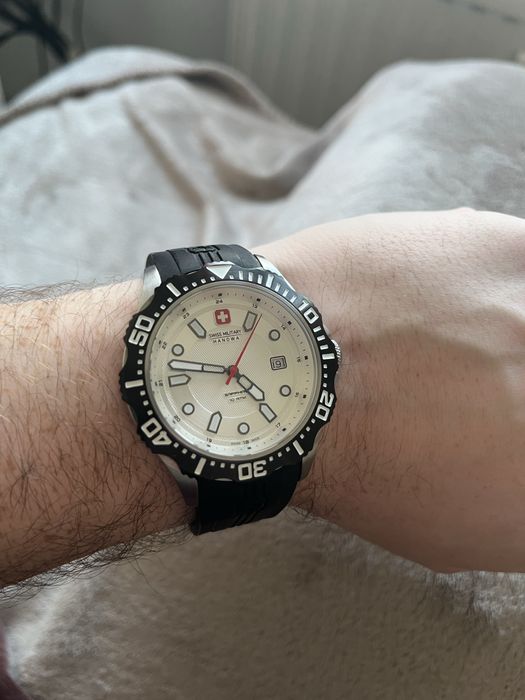 Swiss Military Hanova Patrol zegarek szwajcarskiego wojska