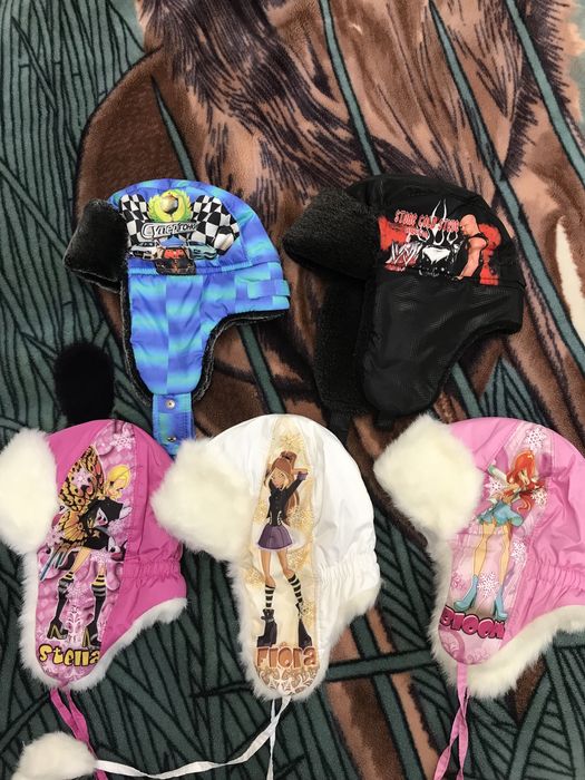 Шапка ушанка детская размер 54-55