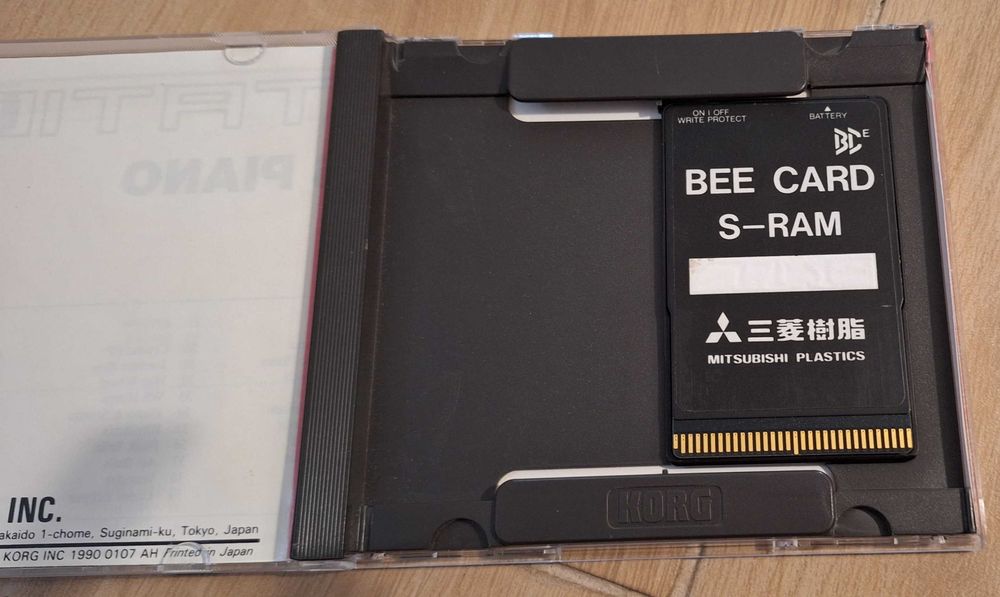 Korg Wavestation WSC-1S "Piano Card" karta oryginalna RAM