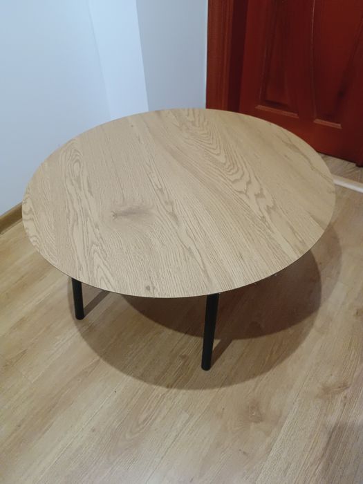 Журнальний столик JYSK NYBO (Нюбо). Круглий 70 см. Лофт