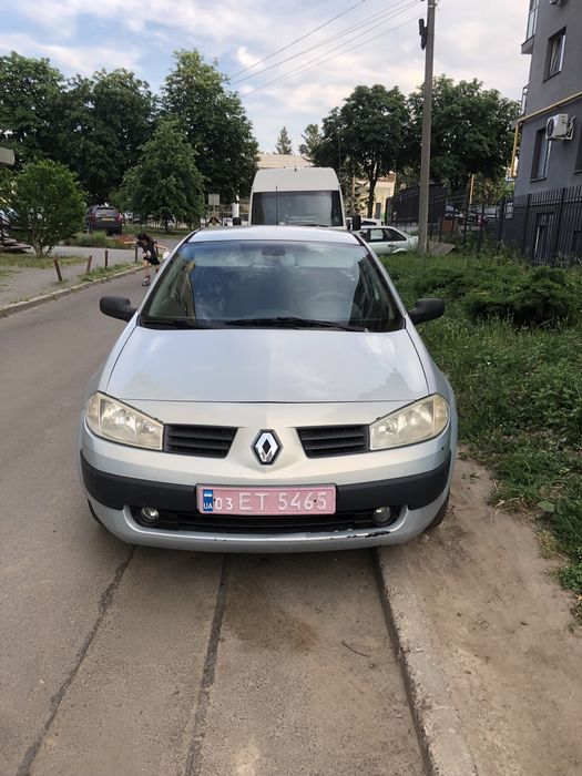 Рено меган 2  1.6 к4к 2003р