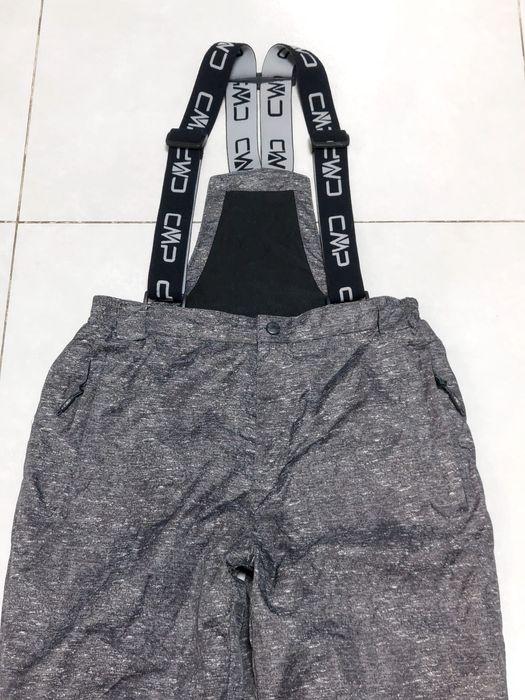 CMP spodnie narciarskie roz.152  wodoodporne,na szelkach