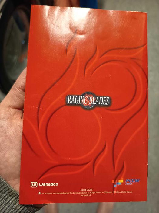 Raging Blades PS2 PlayStation 2 angielska komplet