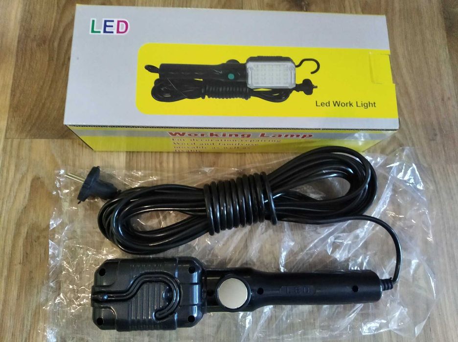лед лампа з переноскою led фонарь 220в для сто переноска 9м акумулятор