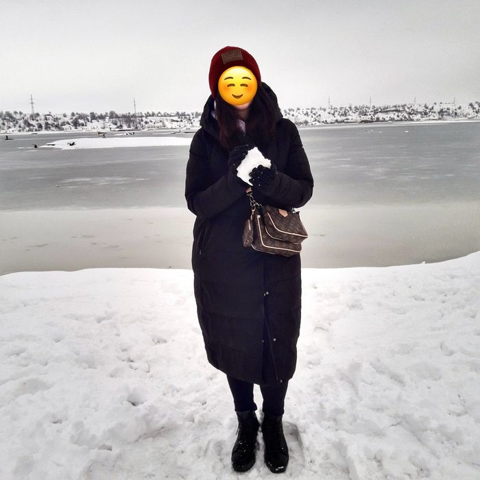 Пуховик- кокон Towmy