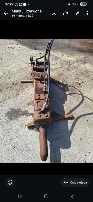 Młot wyburzeniowy hydrauliczny