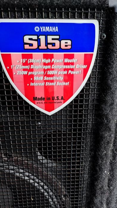 2 Colunas para concerto PA, Yamaha