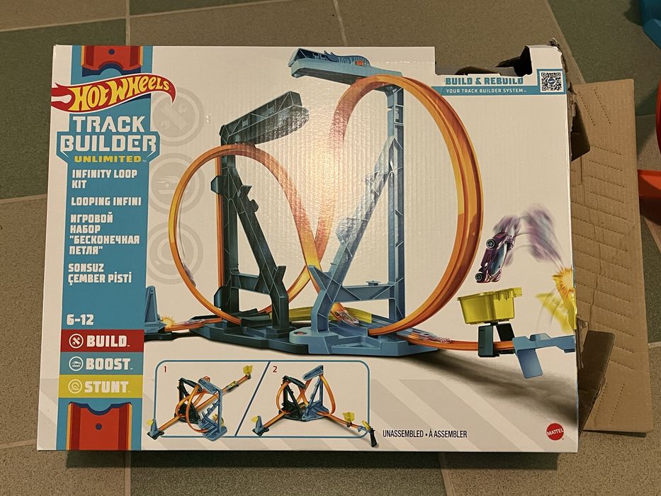 Трек Hot Wheels Track builder Нескінченна петля