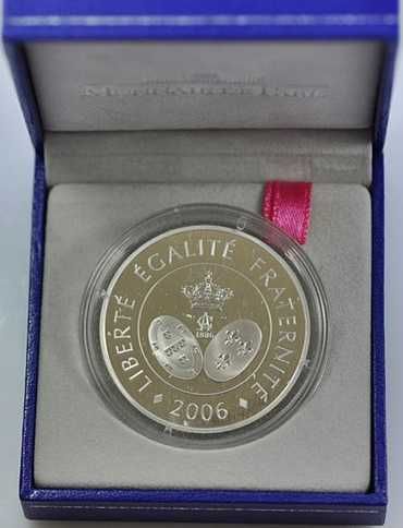 Moeda França 1 1/2 Euro "Reine Amélie" 2006