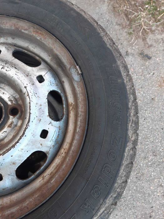 Продам літню гуму з дисками 185/65R14 Tunga Zodiak 2