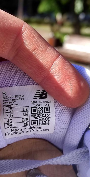 (1924) Кросівки New Balance 574 сині (36-41) NB nb нб ню беленс